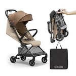 MAMAZING Ultra Air X Travel Stroller — 9.9 lb Carbon Fiber Lightweight, Recline Seat, UPF 50+, Up to 55 lb Capacity